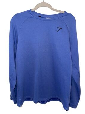 Gymshark Men’s Royal Blue Long Sleeve Crew